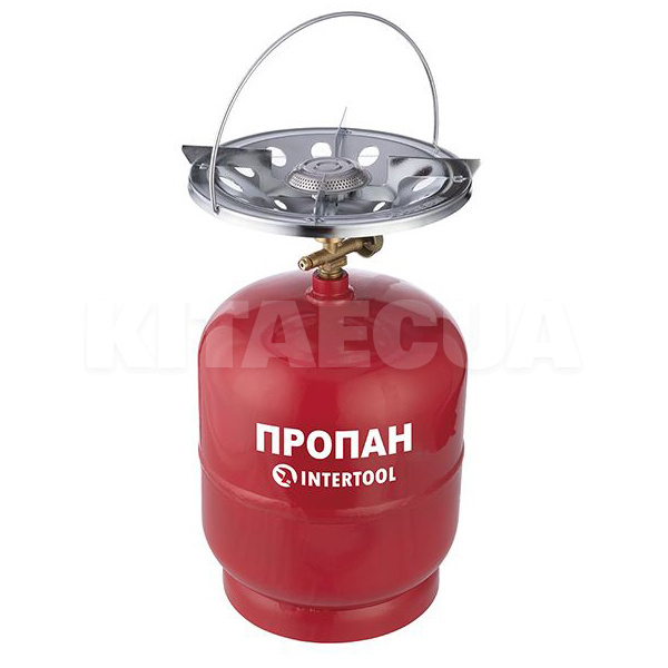 Комплект газовый кемпинговый 8 л Intertool (GS-0008)