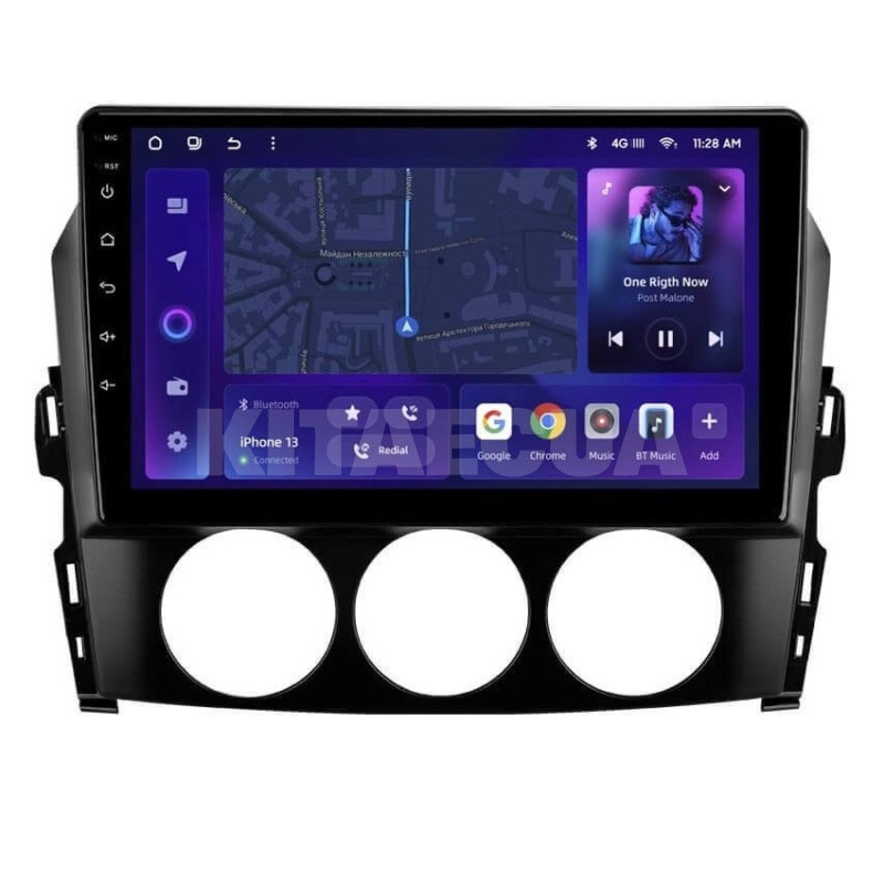 Штатна магнітола MOSS M3 4+32 ГБ 9" Mazda MX-5 3 NC 2008-2015 AMS (50143)