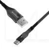 Кабель USB Micro USB 2.4A 1м Braided Scout чорний PROOVE (488530001)