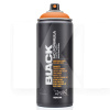 Краска декоративная нитро-комби 400мл P2000 "мощный оранжевый" матовая Black MONTANA (352195-MONTANA)