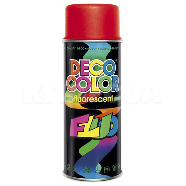 Краска флуоресцентная 400мл красная DecoColor (68339-DecoColor)
