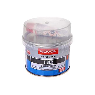 Шпаклівка 200г скловолоконна зелена Glass Fibre Putty NOVOL