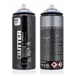 Лак глянсовий 0.4л сріблястий Effect Silver Glitter MONTANA