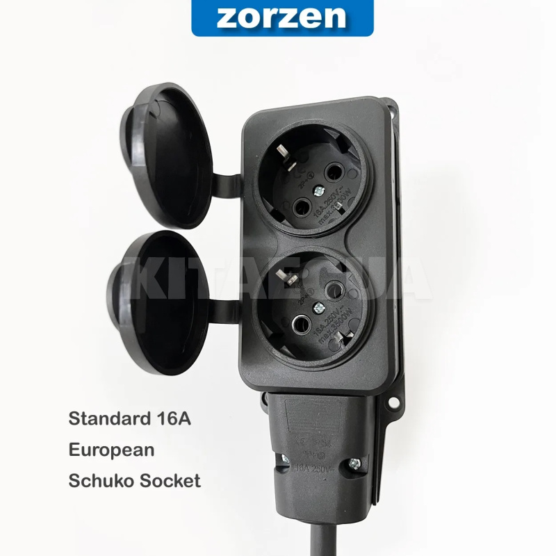 Разрядный кабель (разрядник V2L/V2H/V2G) 3.5 кВт 4м для MG и корейского авто Zorzen (DC-ZRT2MG) - 2