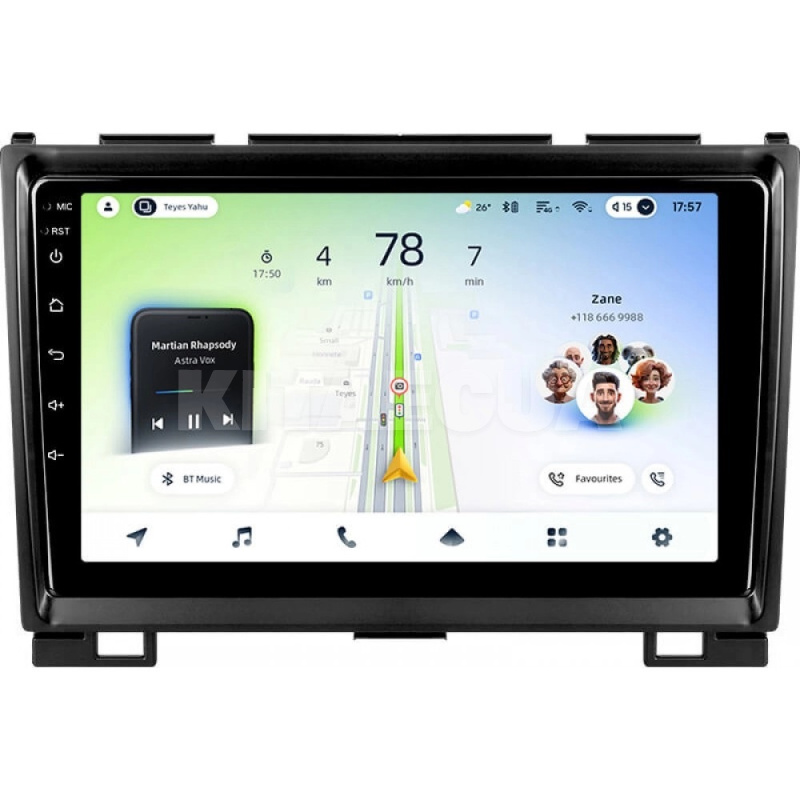 Штатна магнітола CC4L 6+64 Gb 9" GREAT WALL Haval H3 2011-2016 Teyes (70879)