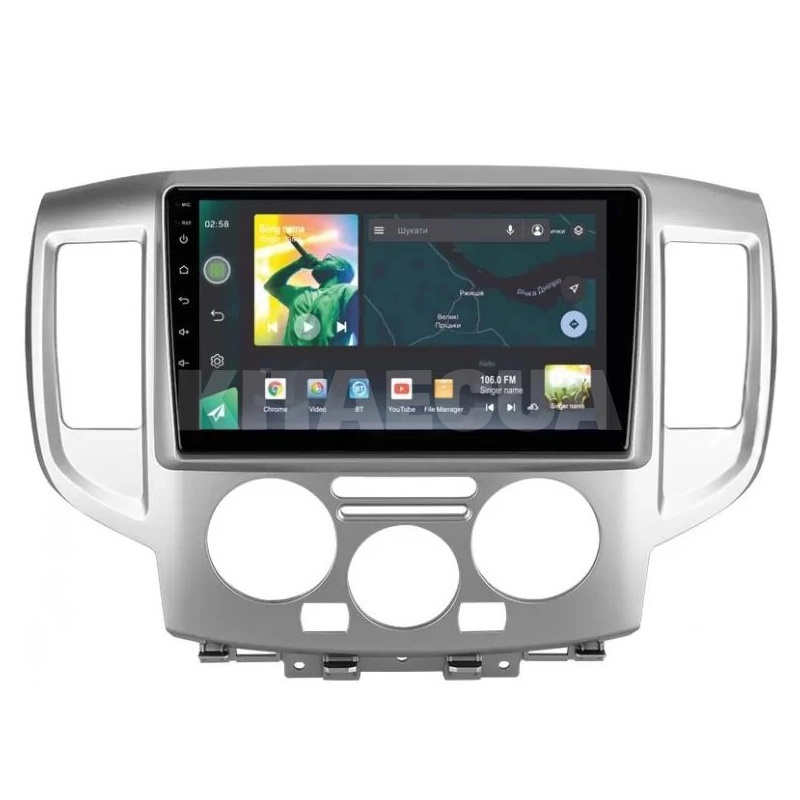 Штатна магнітола X9232 2+32 Gb 9" Nissan NV200 2009-2023 SIGMA4car (36055) - 2