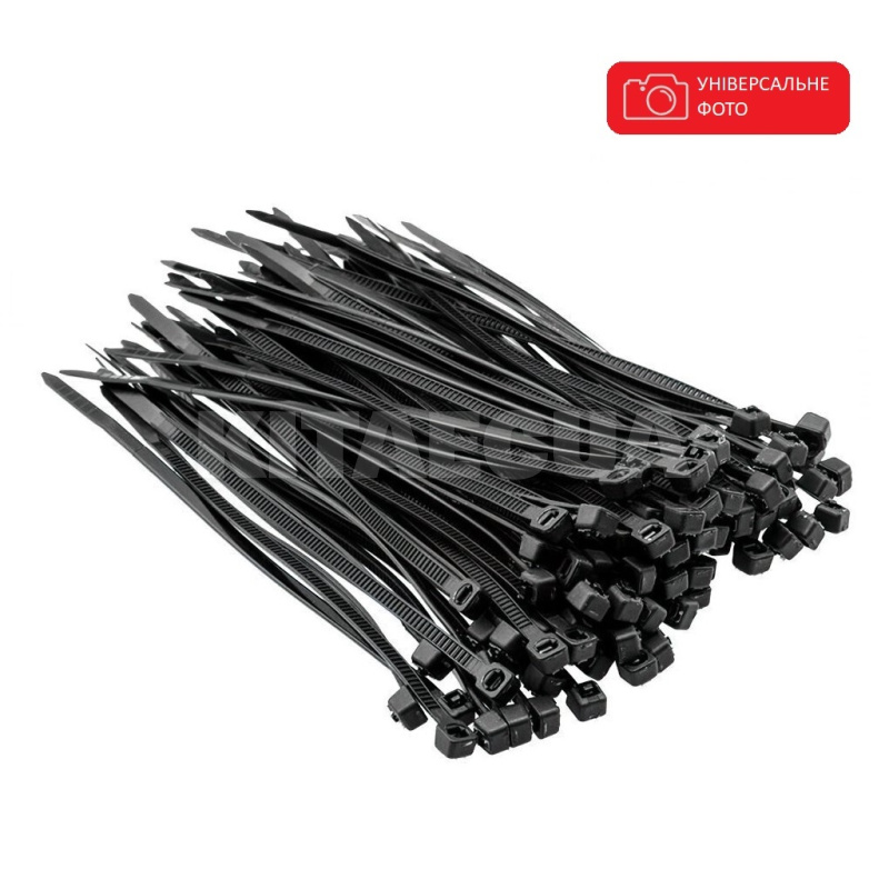 Стяжки черные нейлоновые 200х3.6мм 100шт. MAXION (MXAC- NCT36200B)
