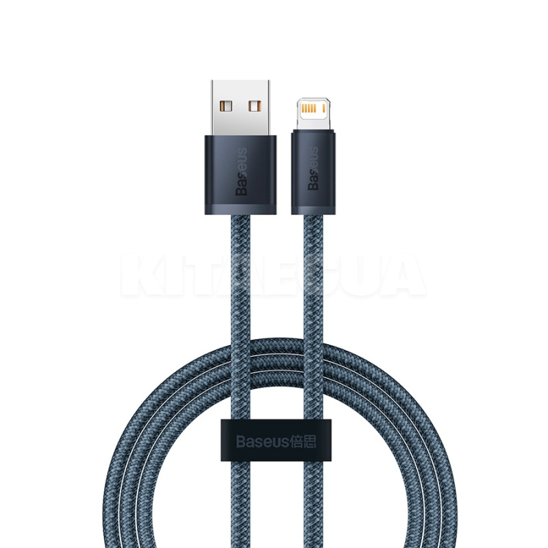 Кабель USB Lightning 2.4A Dynamic 1м сірий BASEUS (CALD000416)