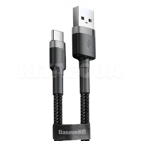 Кабель USB - Type-C 2A Cafule 3м черно/серый BASEUS (234610096)