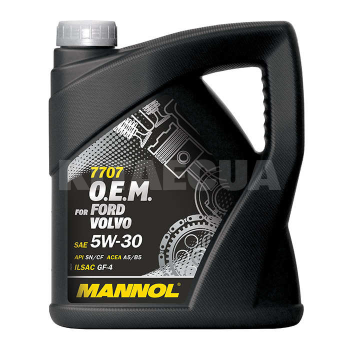 Масло моторное синтетическое 4л 5W-30 Energy Formula FR Mannol (MN7707-4) - 2