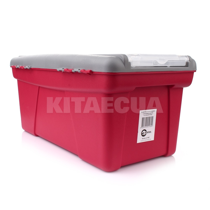 Ящик для инструмента с металлическими замками 415 x 210 x 190 мм Intertool (BX-0516) - 3