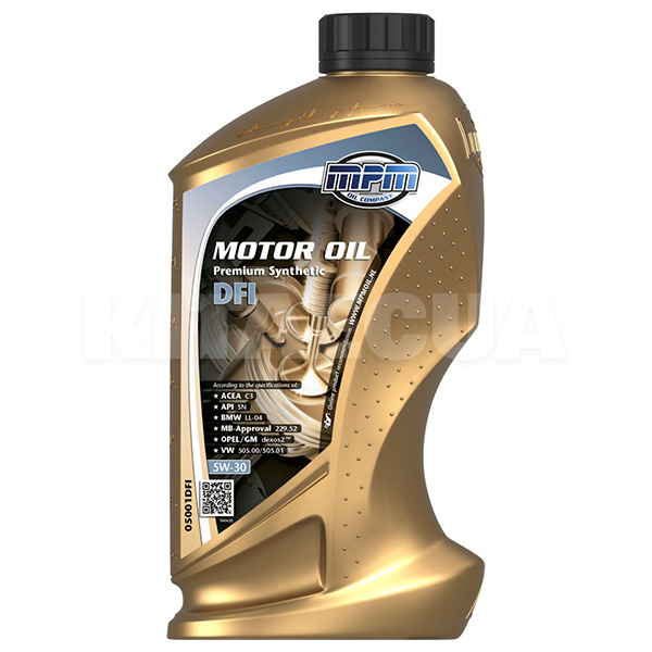 Масло моторне синтетичне 1л 5W-30 DFI MPM (MPM_05001DFI)