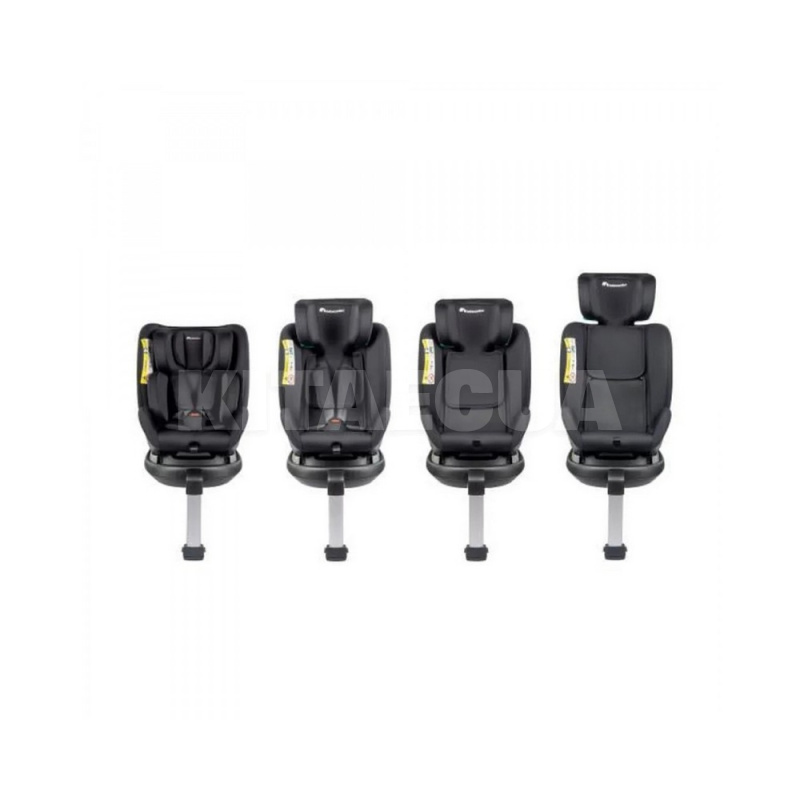 Автокрісло дитяче EVOLVEFIX+ i-Size 0-36 кг чорне Bebe Confort (8105460210) - 2