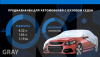 Тент на авто зі блискавкою 432х165х119 см седан VITOL (CC11106 M)
