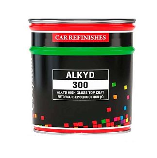 Краска-эмаль черная 800мл алкидная (601) CS SYSTEM