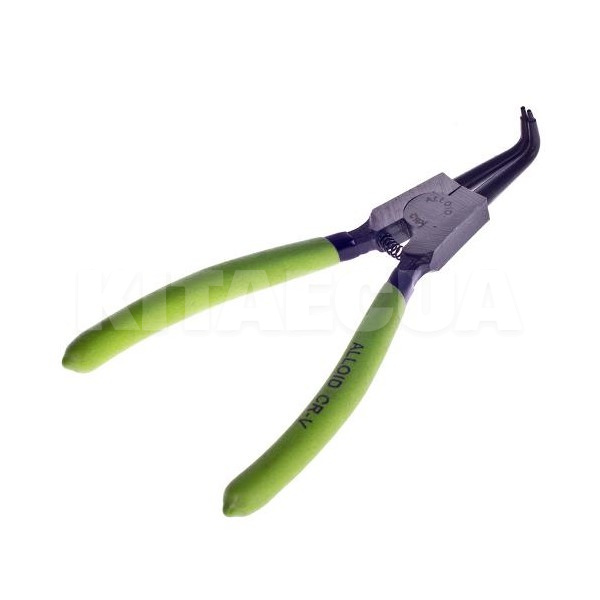 Щипці для зняття/установки стопорних кілець вигнуті на розтиск 175 мм Alloid (СК-6044D) - 3
