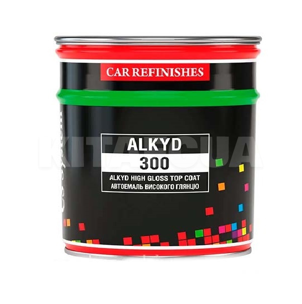 Краска-эмаль черная 800мл алкидная (601) CS SYSTEM (VSHNYALK400)