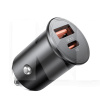 автомобільний зарядний пристрій USB+Type-C 3А XO (XO-CC43-BK)