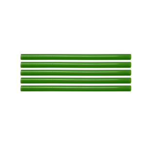 Стрижні клейові зелені 11.2 х 200 мм 5 шт YATO
