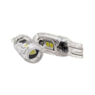 LED лампа для авто T10 W2.1x9.5d 1W 12V 6000K 5 светодиодов StarLight