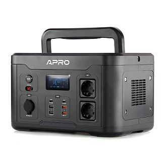 Портативная зарядная станция 1166 Втч PS-1000 APRO - Kitaec.ua Портативная зарядная станция 1166 Втч PS-1000 APRO