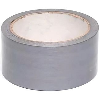 Клейкая армированная лента 20 м х 48 мм серая Terra-Pack