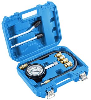 Компрессометр бензиновый (наб. 8 предметов) HOGERT