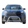 Кенгурятник WT006 Kia Sportage 2015-2021 нержавеющая сталь CAN (dd27765)
