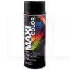 Краска-эмаль черная 400мл универсальная декоративная MAXI COLOR (MX9005)
