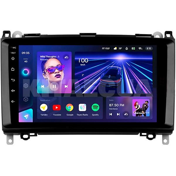 Штатна магнітола CC3 4+32 Gb 9" Mercedes-Benz Sprinter 2009-2015 Teyes (46733)
