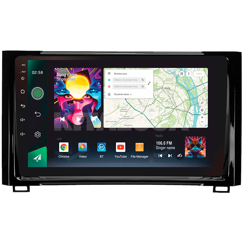 Штатная магнитола PRO 9464 4+64 Gb 9" Toyota Tundra XK50 2013-2020 SIGMA4car (39999)