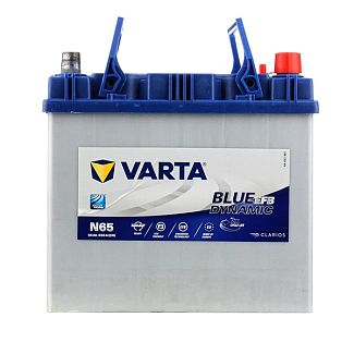 Автомобільний акумулятор Blue Dynamic (N65) 65Ач 650А "+" праворуч VARTA
