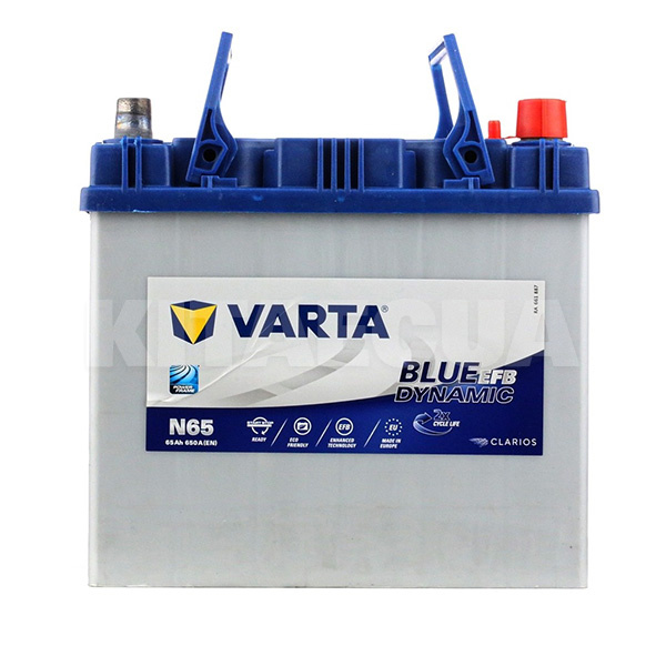 Аккумулятор автомобильный Blue Dynamic (N65) 65Ач 650А "+" справа VARTA (565501065 D842)