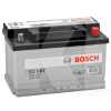 Аккумулятор автомобильный 70Ач 640А "+" справа BOSCH (0092S30070)