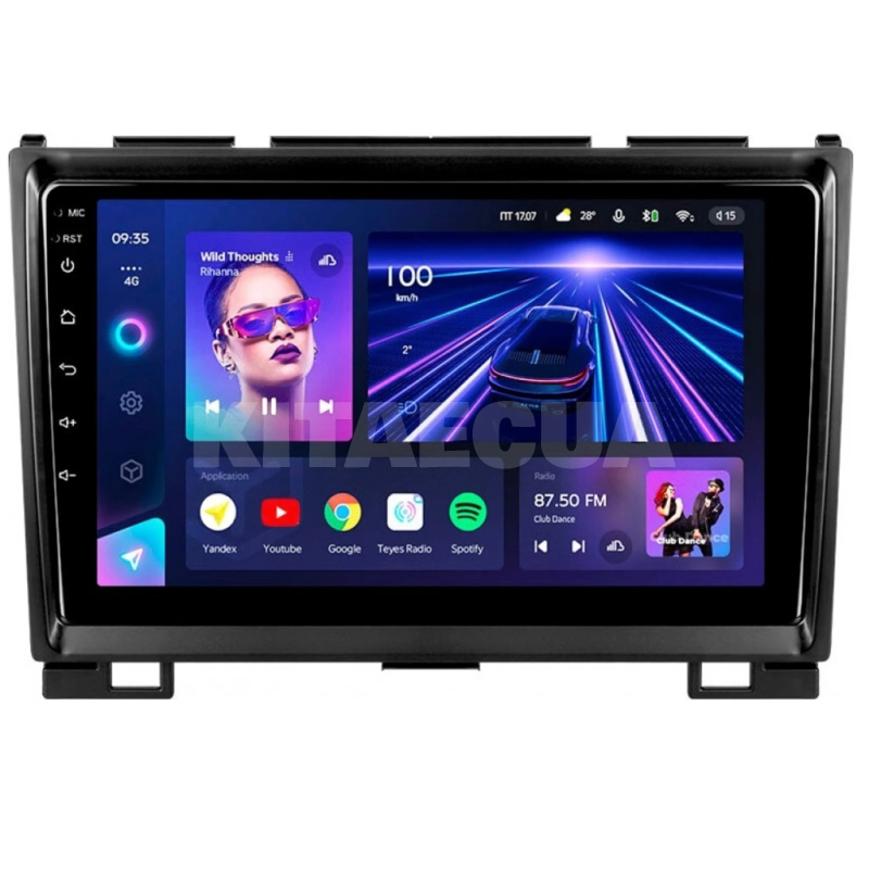 Штатна магнітола CC3L 4+64 Gb 9" GREAT WALL Haval H3 2011-2016 Teyes (51686)