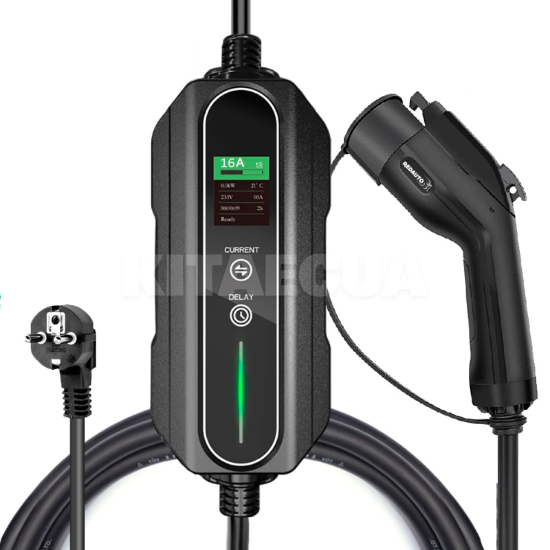 Зарядка для электромобиля Type 1 3.7 кВт 16A 1-фаза Midway Basic REDAUTO (RD-ME-3T1)