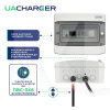 Зарядка для электромобиля 9.2 кВт 40А 1-фаза Type 1 (американское авто) 9м WALL RFID UACHARGER (CHC-WLRF220911-21-9)