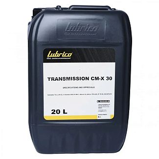 Масло трансмісійне 20л 30W TRANSMISSION CM-X 30 LUBRICO