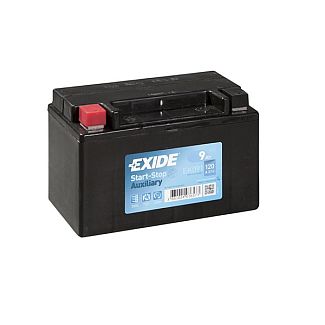 Мото аккумулятор Auxiliary EK091 Start-Stop 60Ач 640А "+" справа EXIDE