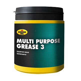 Смазка литиевая Multi Purpose Grease 3 для шариковых подшипников и ступиц колёс 600г KROON OIL