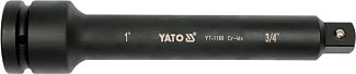 Подовжувач для торцевих головок ударний 3/4" 250 мм YATO