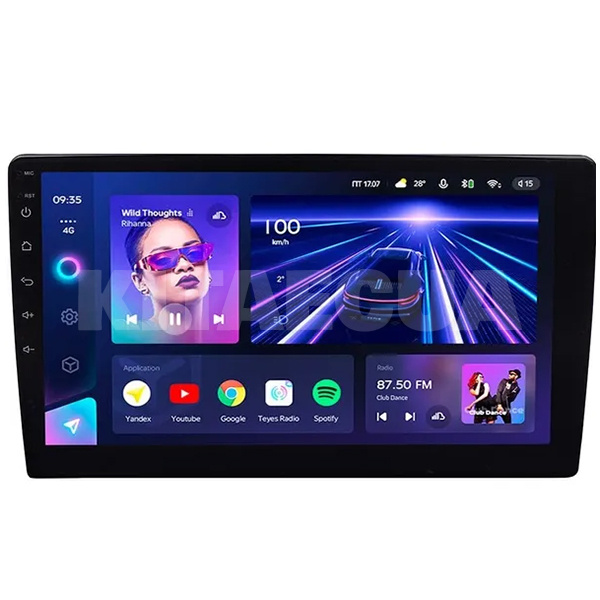Штатная магнитола CC3L 4+32 Gb 9" универсальная Teyes (43187)