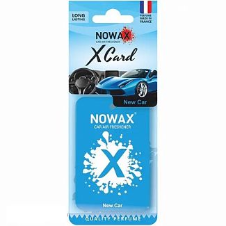 Ароматизатор "новое авто" X CARD New Car NOWAX