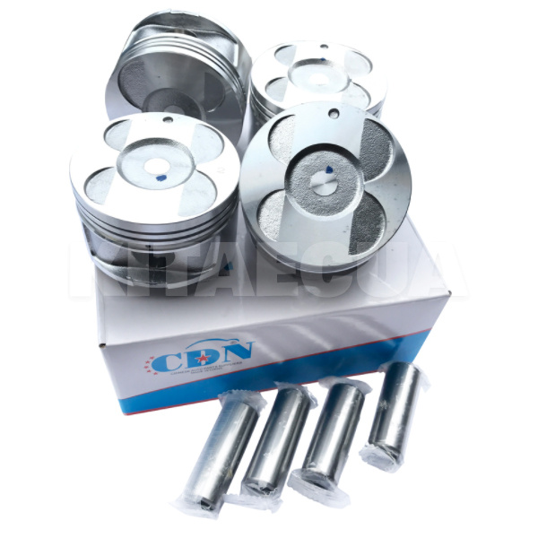 Поршни двигателя +0.5 (с пальцами) 4шт 1.5L CDN на Geely CK2 (E020100106)