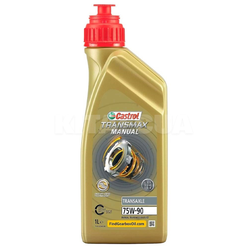 Масло трансмісійне синтетичне 1л 75W-90 Syntrans Transaxle CASTROL (EB-STX759-12X1L) - 2