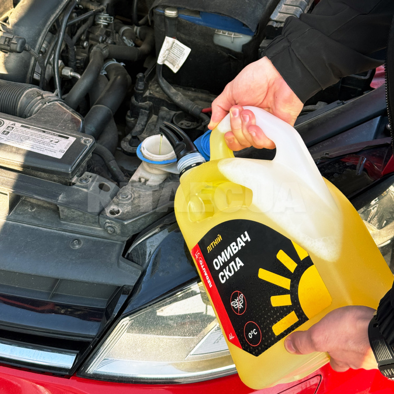 Омыватель летний 4л "антимошка" дыня REDAUTO (SW-SUM-4) - 2