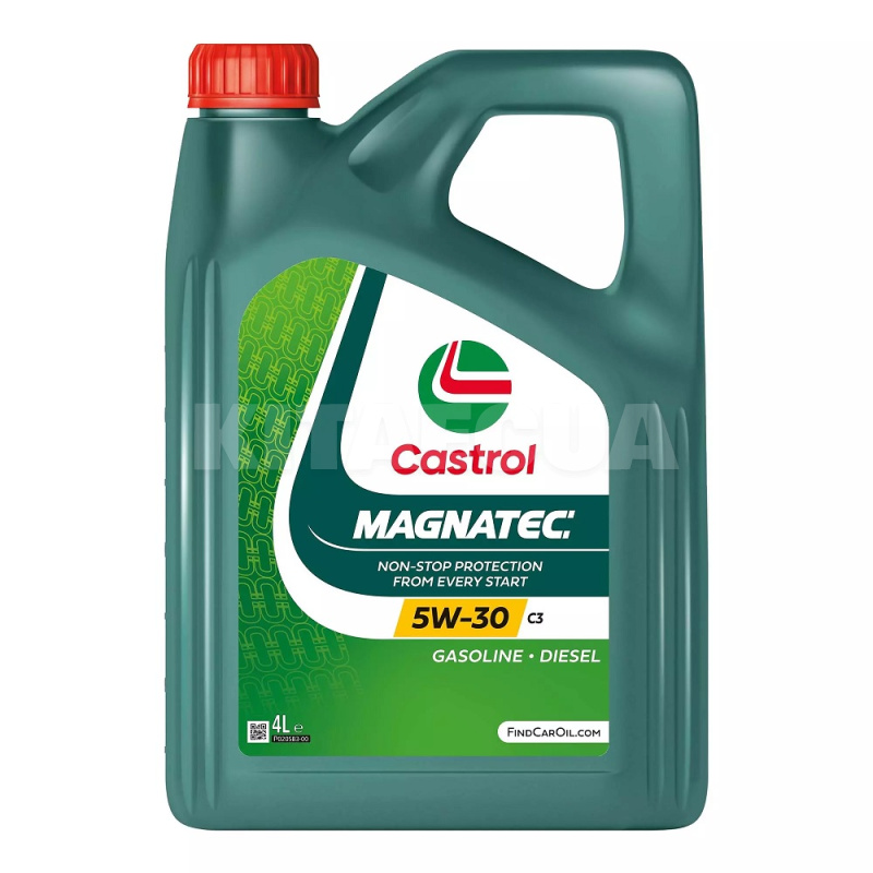 Моторна олія синтетична 4л 5W-30 MAGNATEC CASTROL (1552FF)