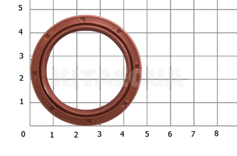 Сальник колінвалу передній на Chery M11 (481H-1011020BA) - 2