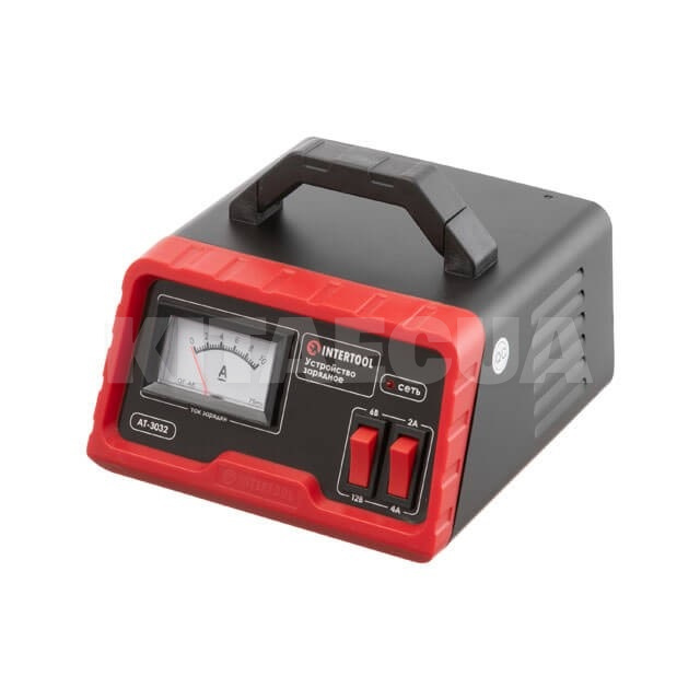Зарядное устройство для аккумулятора 6В/12В 2/4А 45Ач Intertool (AT-3032)