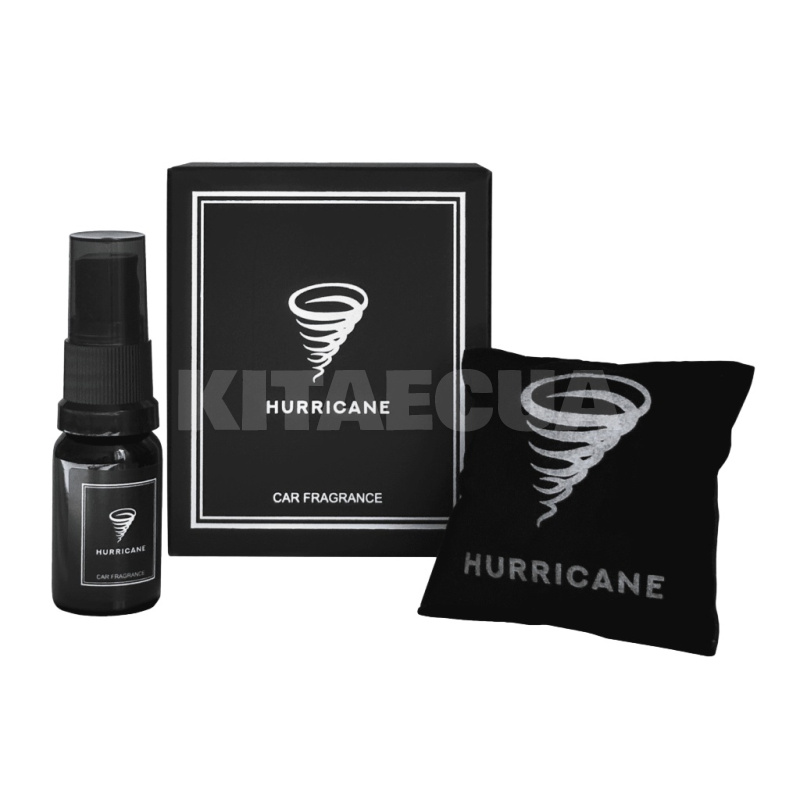 Автомобільний ароматизатор «чорний» 10 мл на дефлектор HURRICANE (AromHarr1)